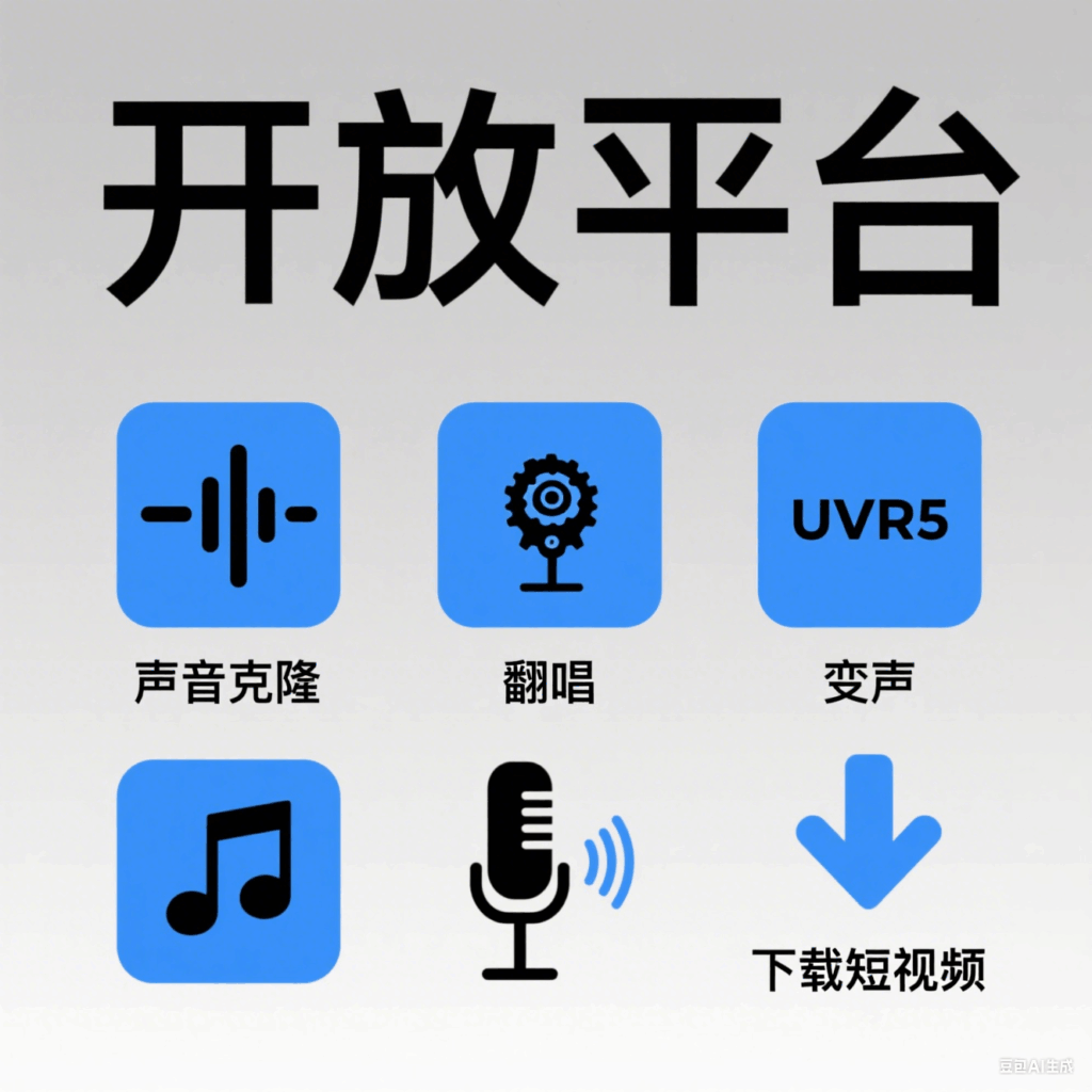 克隆声音接口、翻唱api、uvr5接口